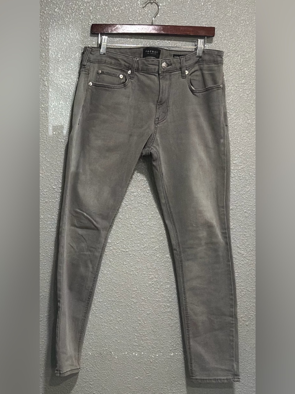 PacSun Men’s Gray Skinny Jeans